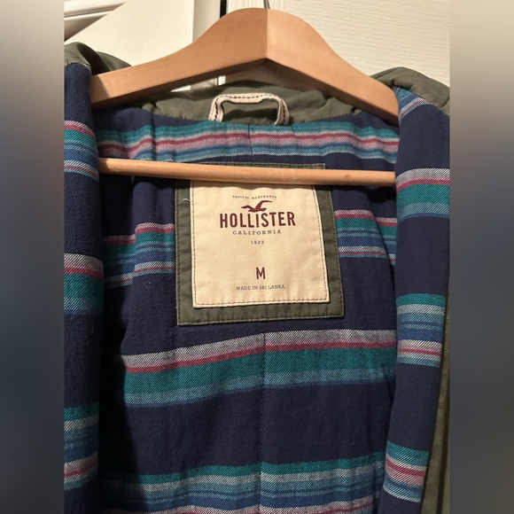 Hollister military jacket/ trench coat. - Picture 3 of 3